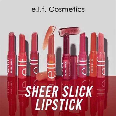 elf sheer slick lipstick|Amazon.com: Elf Sheer Slick Lipstick